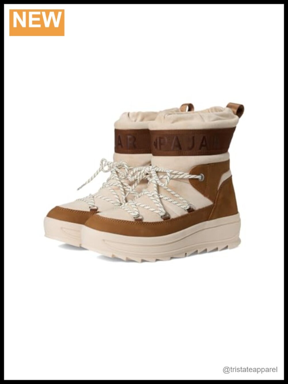 PAJAR Galaxy Suede Waterproof Ankle Boots Comfort Rated -30C Pull-On